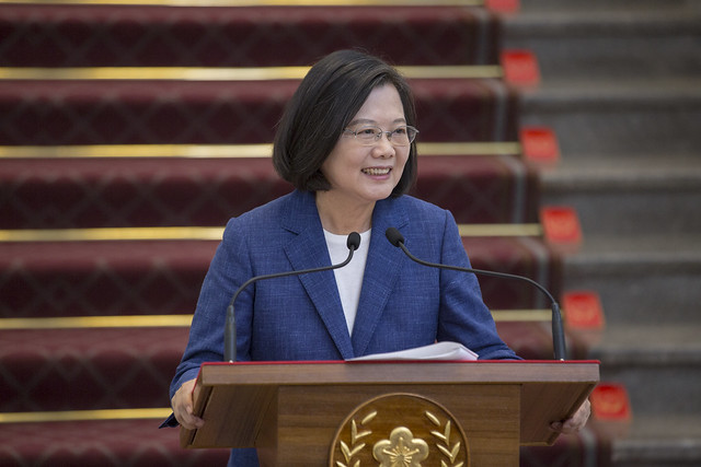 Taiwan President Issues Statement Regarding Hong Kong Protest
