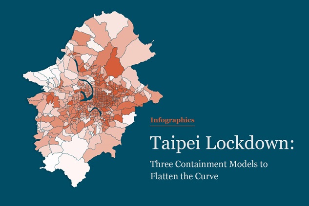 Taipei Lockdown: Three Containment Models to Flatten the Curve