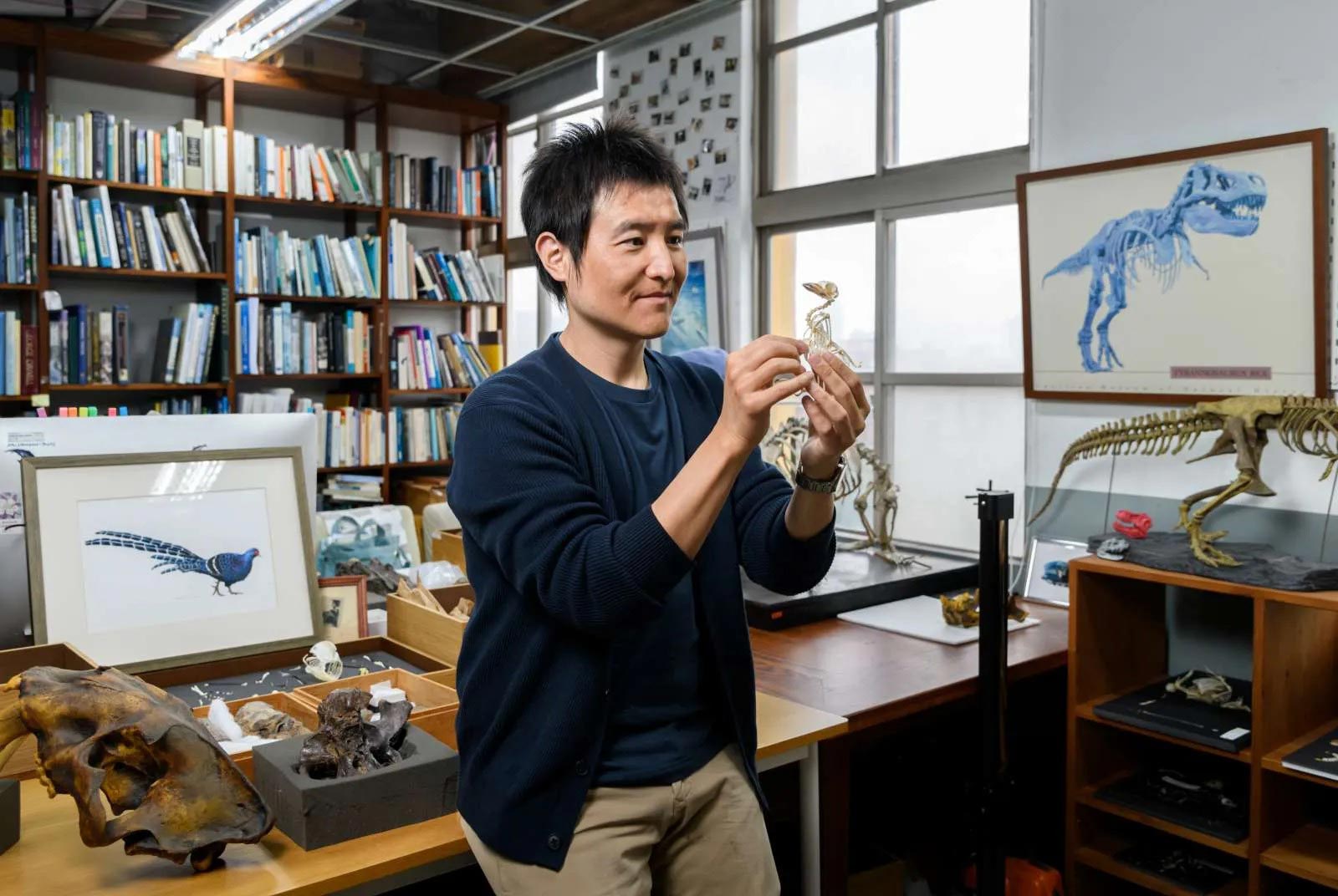 The young professor who discovered a dinosaur fossil in Taiwan