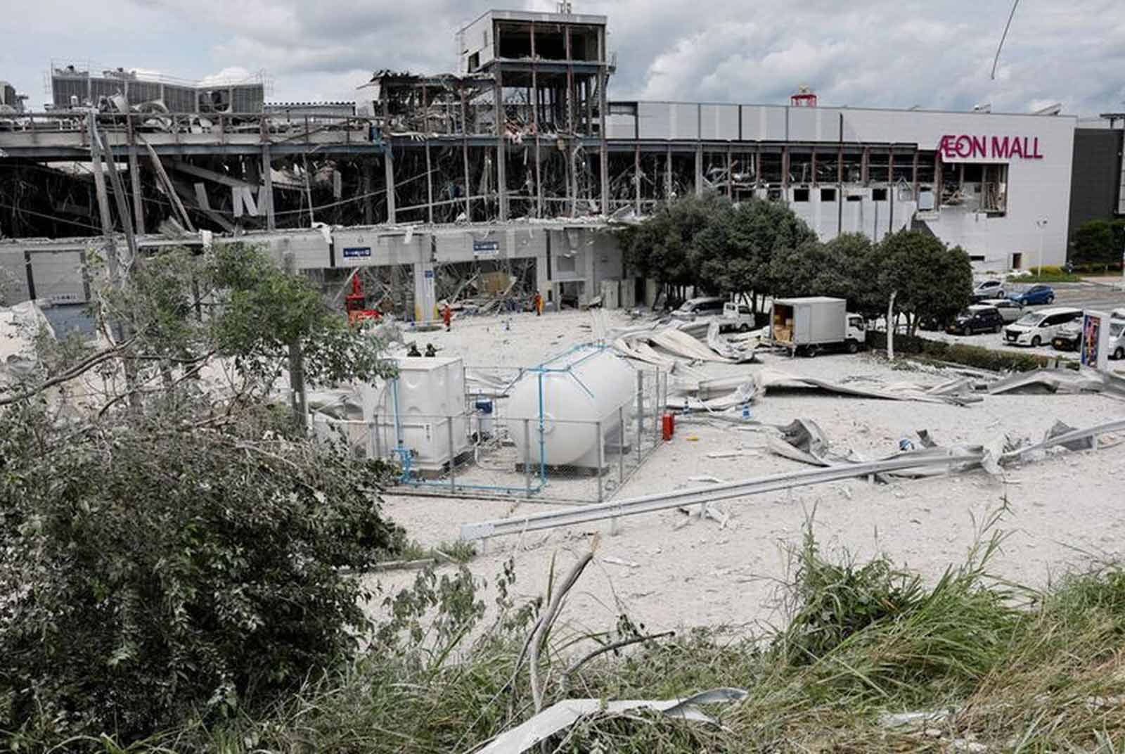 After the Quake Came the Blast: Inside Japan's Shopping Mall Disaster