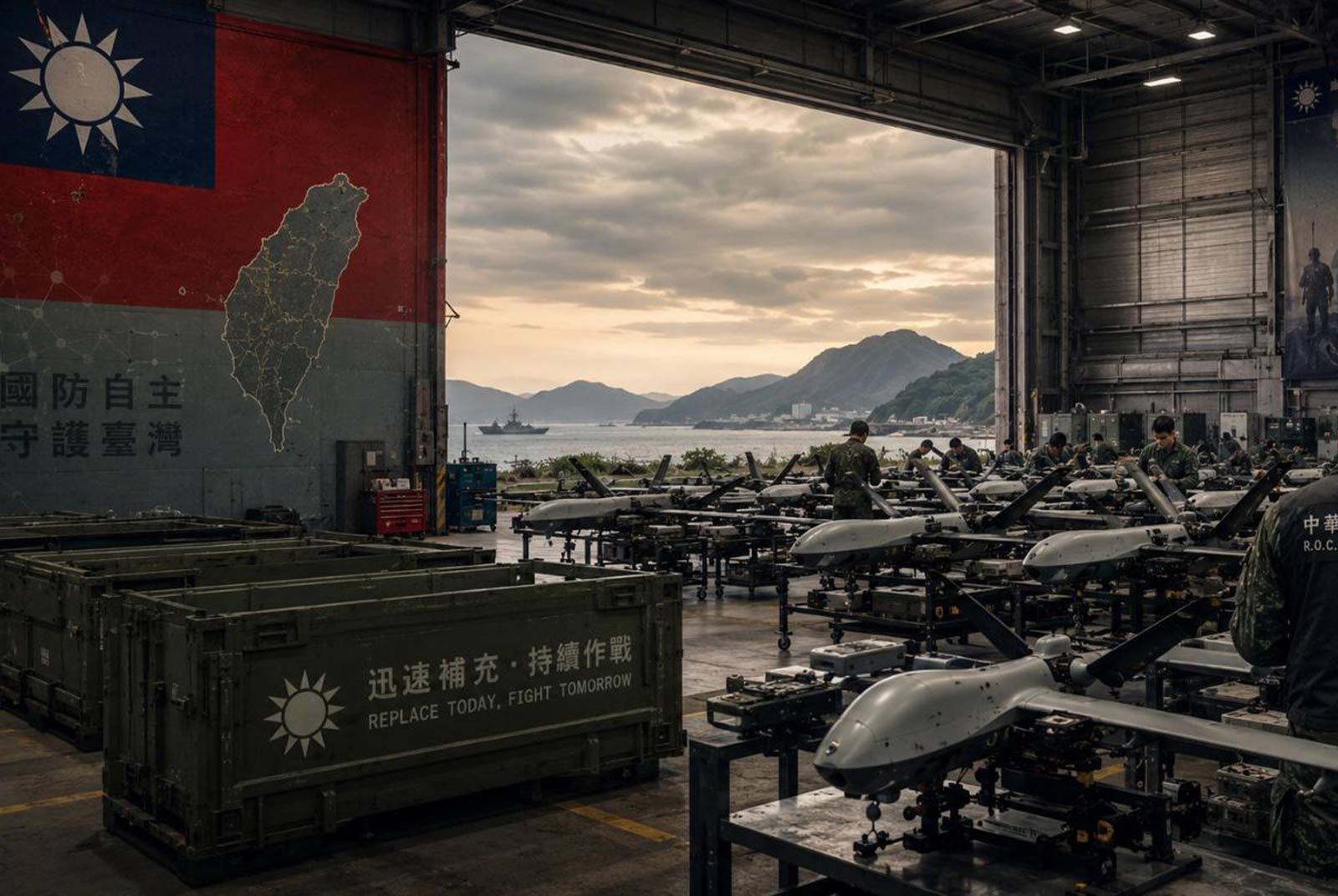 Taiwan's Drone Problem Is Replenishment, Not Production