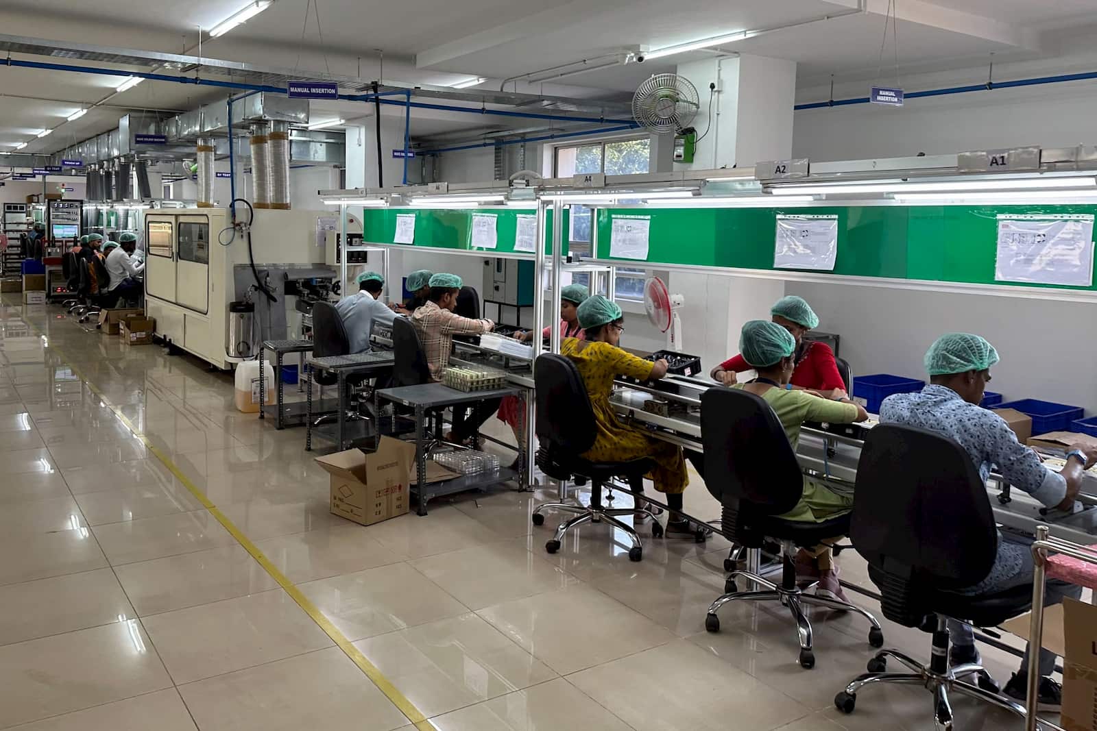 MEAN WELL India's production line incorporates an automated SMT process, and annual production is expected to reach nearly one million units in the future.