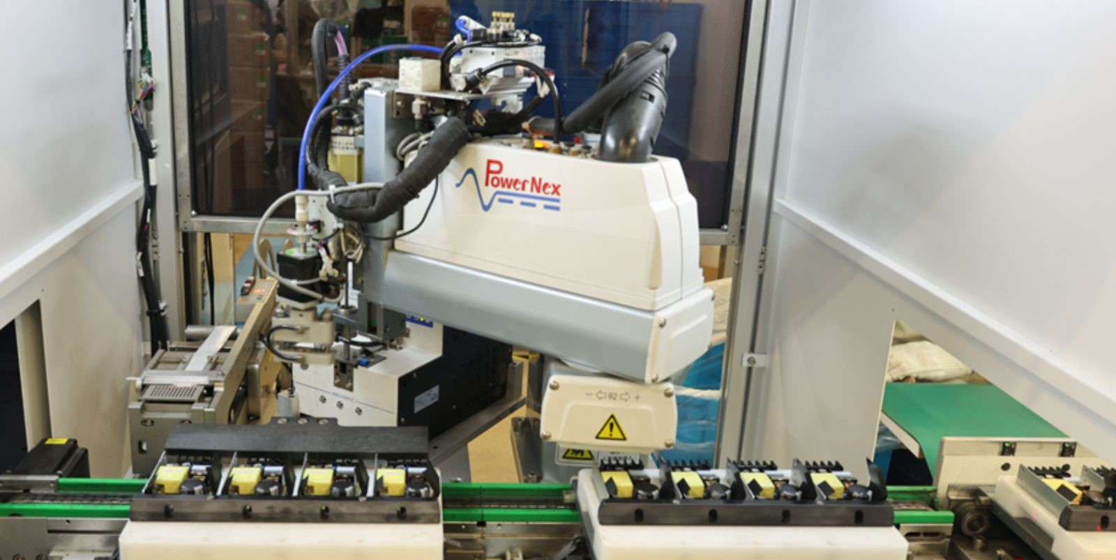 A SCARA robot core, combined with standard PowerNex functional modules, offers a rapid production solution, which can help partners transition quickly to smart manufacturing!